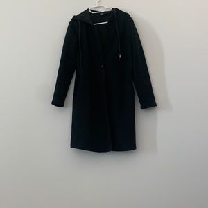 Black fall coat